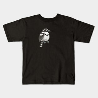 Pied Puffbird Kids T-Shirt